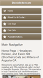 Mobile Screenshot of danielsdencats.com